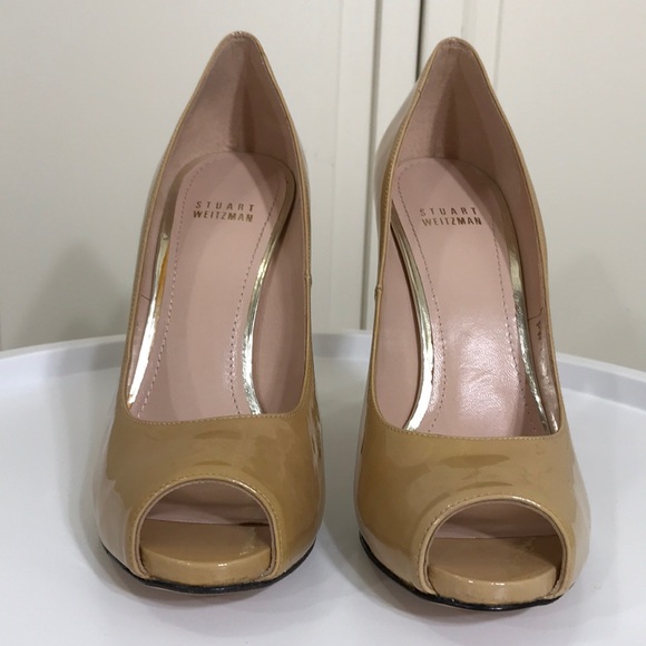 Stuart Weitzman Peep-toes High Heels Size 9 - Picture 2 of 13